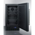 thumbnail image 2 of SCFF1842 18 Commercially Approved Upright Freezer with 2.7 cu. ft. Capacity Digital Thermostat Frost-Free Operation Fully Finished Cabinet and Flush Back in Black", 2 of 3