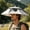 White, variant on Solar Powered Fan Umbrella Hat 31.5in UPF 50 Dual Cooling Hands Free Outdoor Sun Protection Hat for Fishing Golf Camping(Navy,One Size)