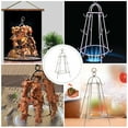 thumbnail image 2 of OULII 1Pack Barbecue Rack for Outdoor Grill with Small Size and Hanging 26X14X14Cm, 2 of 8