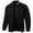 #048-Black, variant on Handshe Men's Solid Color Zipper Cardigan Jacket, Full Sleeve Stand Collar Jacquard Design Outerwear for Outdoor Hiking Travel Casual Wear,Plus Size
