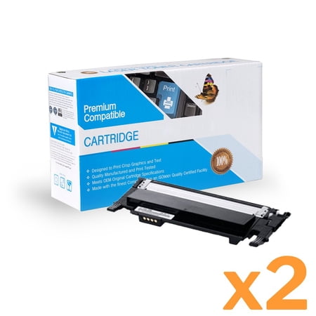 Samsung CLP-320N CLP-325N CLX-3185N BLACK 2-pack!