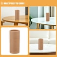 thumbnail image 3 of COMPUKAS 10Pcs Kraft Paper Rolls Essential Oil Bottles Packaging Beige Storage, 3 of 8