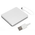 thumbnail image 4 of Unidad de DVD externa USB2.0 Reproductor de DVD portátil para Windows XP/ Wind10/ Vista/7/Linux/OS XSilver, 4 of 8