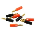 thumbnail image 2 of High Quality 4mm Banana Plug Male Connector Gold Audio Speaker Wire Cables, 2 of 7