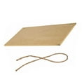 thumbnail image 3 of WHAMVOX Rectangle-Shaped Wood Plaque Easy Hanging Boards Wall Art 1Set, 3 of 7