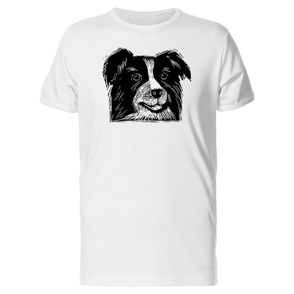 Sketch Of Cattle Dog Tee Men's -Image by Shutterstock