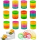 thumbnail image 1 of Resorte mágico arcoíris, 12 piezas de resortes de plástico de neón arcoíris coloridos, suministros para fiestas para niños y niñas, juguetes de regalo, Pascua, Halloween, 1 of 6