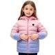 thumbnail image 2 of Sudadera con capucha térmica de invierno para niños y niñas, con control de temperatura y cremallera, 2 of 8