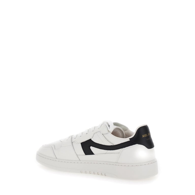Axel Arigato Men's Dice-A' White Low Top Sneakers With Laminated