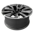 thumbnail image 3 of For 2022-2024 Chevrolet Silverado 1500 20 Inch Machined Face with Gray Inlay Alloy - Genuine OEM Take-Off Rim - Road Ready Truck Wheel, 3 of 9