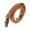 Brown+Bronze buckle, variant on PU Leather Shoulder Bag Strap Handle Bag Accessories Brown   buckle