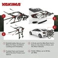 thumbnail image 5 of Yakima HangOut Car Trunk Compact Foldable 3 Bicycle Mount Rack Carrier, 5 of 12