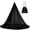 Black, variant on mdesiwst Mosquito Net Bed Canopy Hanging Mesh Bed Tent from Ceiling Dome Mosquito Netting Bed Drape with Storage Bag for Adult Baby Beds Indoor Outdoor Use