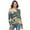 Koi Fish Lotus Vintage, variant on Koi Fish Lotus Vintage Women's Turtleneck Sweater Long Sleeve Ribbed Fitted Turtle Neck Casual Fall Winter Collection Top S