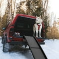 thumbnail image 4 of PETMAKER 61-Inch Folding, Nonslip Dog Car Ramp with Raised Sides (Black), 4 of 8