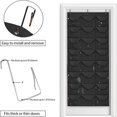 thumbnail image 3 of 24 Pockets Hat Organizer Over The Door Baseball Hat Rack Cap Holder Hanger for Closet Storage to Protect and Display, 3 of 5