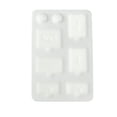 thumbnail image 3 of Juego Tapones Malla 8 Piezas Cubierta Antipolvo para Interruptor NS/interruptor OLED (blanco), 3 of 5