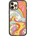 thumbnail image 5 of CASETiFY Étui Impact pour iPhone 12 Pro Max - Flower Power Retro - Noir Clair, 5 of 5