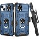 thumbnail image 1 of Funda VEGO para iPhone 13/14 con clip para cinturón y funda para cámara, azul, 1 of 9