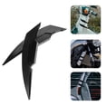 thumbnail image 4 of Motorcycle Spoiler Wing Plastic For Motorcyclists Vehicle Decoration 2Pcs 5.50X1.10X0.20In, 4 of 9