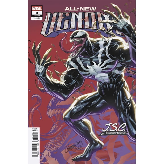 ALL-NEW VENOM #9 J. SCOTT CAMPBELL JUST SPECTACULAR COLLECTION VARIANT Marvel Comic Book 2025