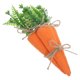 thumbnail image 4 of 3 adornos de zanahoria de Pascua de tela artificial, mini adornos de zanahoria para primavera, fiesta de Pascua, hogar, granja, manualidades, decoración, 4 of 7