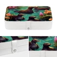 thumbnail image 4 of Platypus PU Leather Jewelry Box with Removable Compartment and Necklace Organizer Display Case - Portable, 4 of 6
