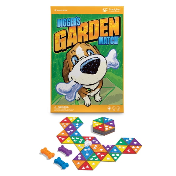 Juego de combinación SimplyFun Diggers Garden Match Kids 4+
