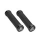 thumbnail image 1 of 1 par de empuñaduras para manillar de bicicleta, accesorio para manillar de bicicleta (negro), 1 of 12