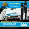 thumbnail image 2 of Gabriel 49110 Hijackers Amortiguadores De Aire Traseros Ajustables Para Dodge 880 A100 Coronet Dart Lancer Meadowbrook Polara Chrysler 300; Desoto; Edsel Corsario; Plymouth Barracuda (1 Par), 2 of 4
