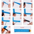thumbnail image 2 of 12 Pack Squash Grip, Tennis Racket Grip Tape with Anti Slip Perforated Super Absorbent Pu Racquet Grip, Pro for Tennis Badminton Multicolor, 2 of 6