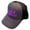 Charcoal Grey, variant on Men's Logo & Demon Snapback Hat Adjustable Black