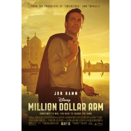 Million Dollar Arm Movie Poster Metal Sign 8in X 12in Art Print On Metal 8x12 Walmart Com Walmart Com