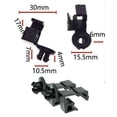 2pcs Hood Bonnet Lever Retaining Clip Pivot Link Bracket For Suzuki For ...
