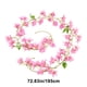 thumbnail image 3 of Guirnalda de Flores Artificiales, Enredadera Colgante, Adorno Floral con Follaje, 185cm, para Decoración del Hogar, Bodas y Oficinas, 3 of 6