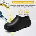 thumbnail image 3 of Chef Shoes Men Non Slip Kitchen Shoes Ladies Work Clogs – Fashionable & Functional Men's Casual Flat Chef Safety Shoes, Slip-On & Comfort Guaranteed for Women Chefs, 3 of 7