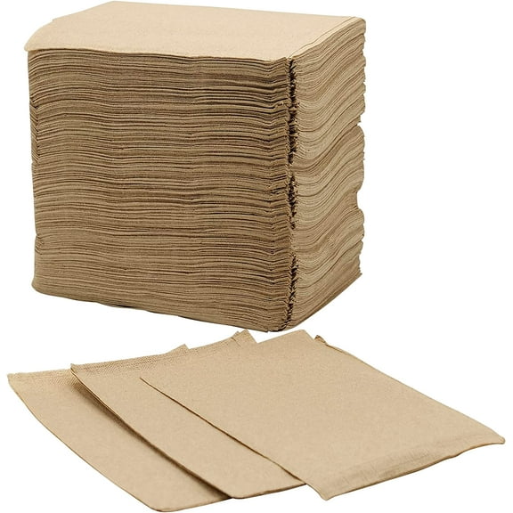 EcoQuality Kraft Single Fold - 1 Ply Single Fold Paper Towels - 10-1/4 x 9.10 inch - Great for Restaurants, Offices, Bars, Industrial - Recyclable Paper Towels (750)