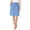 French Blue, variant on Plus Size Adjustable Waist Chino Skort
