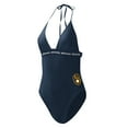 thumbnail image 2 of Women's G-III 4Her by Carl Banks Navy Milwaukee Brewers Full Count One-Piece Swimsuit, 2 of 3