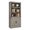 Grey, variant on Goldensoil Farmhouse Bookcase with Doors, 5 Tier Book Shelf with Cabinet, 12.9"x31.5"x68.7", Grey