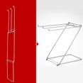 thumbnail image 4 of Stainless Steel Towel Shelf for Kitchen Counter Top Dishcloth Rack Table Top Drying Rack with Folding Design and, 4 of 4