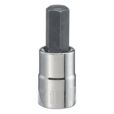 Craftsman Sockets, 3/8" Drive 10mm Hex Bit Socket CMMT42679