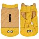 thumbnail image 1 of Abrigo impermeable para perros, chaleco de invierno cálido, ropa para perros a prueba de viento, chaleco para mascotas con orificio para arnés (amarillo), 1 of 5