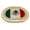 MEXICO FLAG MIRROR RS GOLD SQUARE, variant on Mexico Mexican Flag Belt Buckle Country Rodeo ESTADO UNIDOS Text New Big Western Cowboy Rodeo US