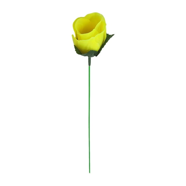 Siruishop Accessoires Torche Fleur à Rose pour Spectacles de la Saint-Valentin Performance sur Scène Jaune