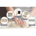thumbnail image 3 of 2 Pack Bread Proofing Basket Set 9.6 Inch Oval and 10 Inch  Natural Rattan Sourdough Bread Basket with Bread Scraper Bread Making Tools for Home Bakers, 3 of 7