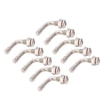 thumbnail image 2 of 10 vástagos de válvula de neumático de camión TR543E, doblados a 75 grados, 65 mm, con abrazadera, adaptador de extensión de válvula para autobús, camión, orificio de 9,7 mm., 2 of 14