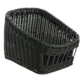 thumbnail image 3 of HUBERT Wicker Tapered Storage Basket Black - 11 3/4"L x 15 3/4"W x 6 3/4" to 10 5/8"H, 3 of 3