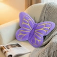 thumbnail image 4 of ToyKingdee Butterfly Pillow Decorative Butterfly Shaped Throw Pillows Soft Plush Cushion Decor for Bedroom Living Room Couch Sofa, 4 of 6