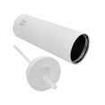 thumbnail image 5 of Beautiful 24oz No Drippy Sippy Stainless Steel Tumbler With Straw, White, 5 of 7